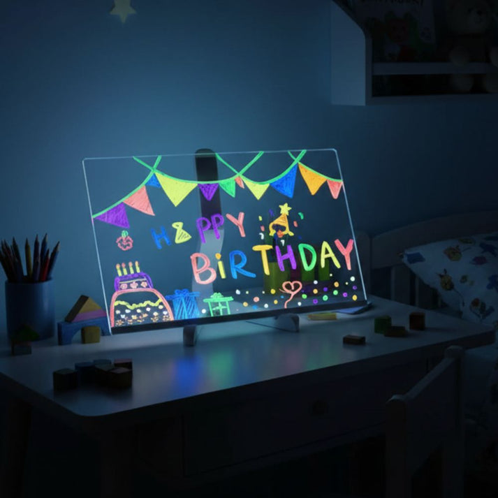 【Black Friday】🎁NESLEMY™ Glow Drawing Board