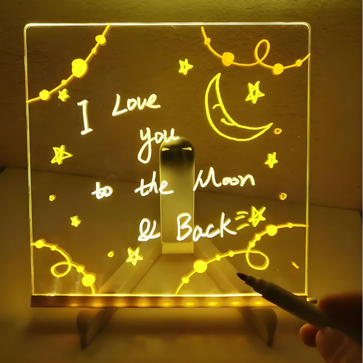 【Black Friday】🎁NESLEMY™ Glow Drawing Board